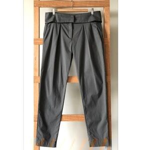 See by Chloe - Gray Self-Belt Pants - Size 46 IT / 8-10 US